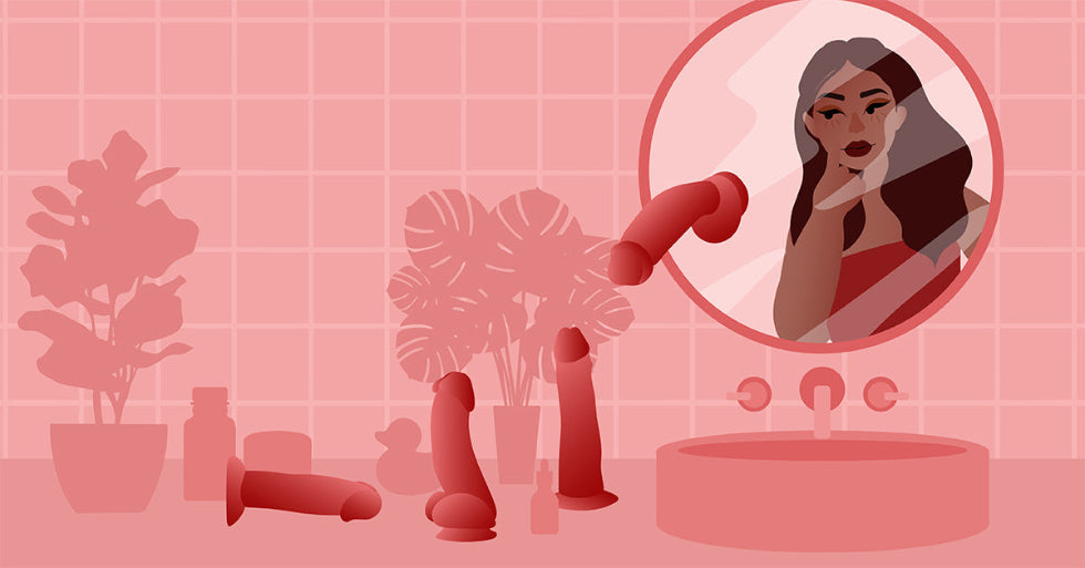 15 Suction Cup Dildo Positions for Hands-Free Solo & Couple Play