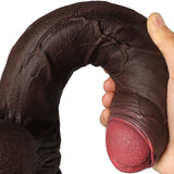 Atlas Huge Realistic Dildo Girth Hand Wrap Closeup