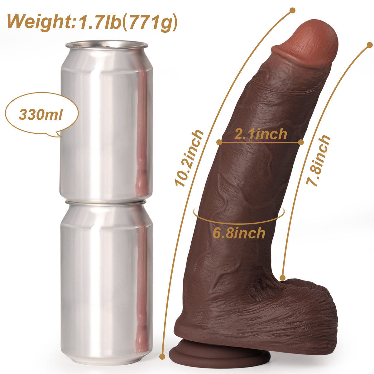 Maverick Thick Large Dildo – Size