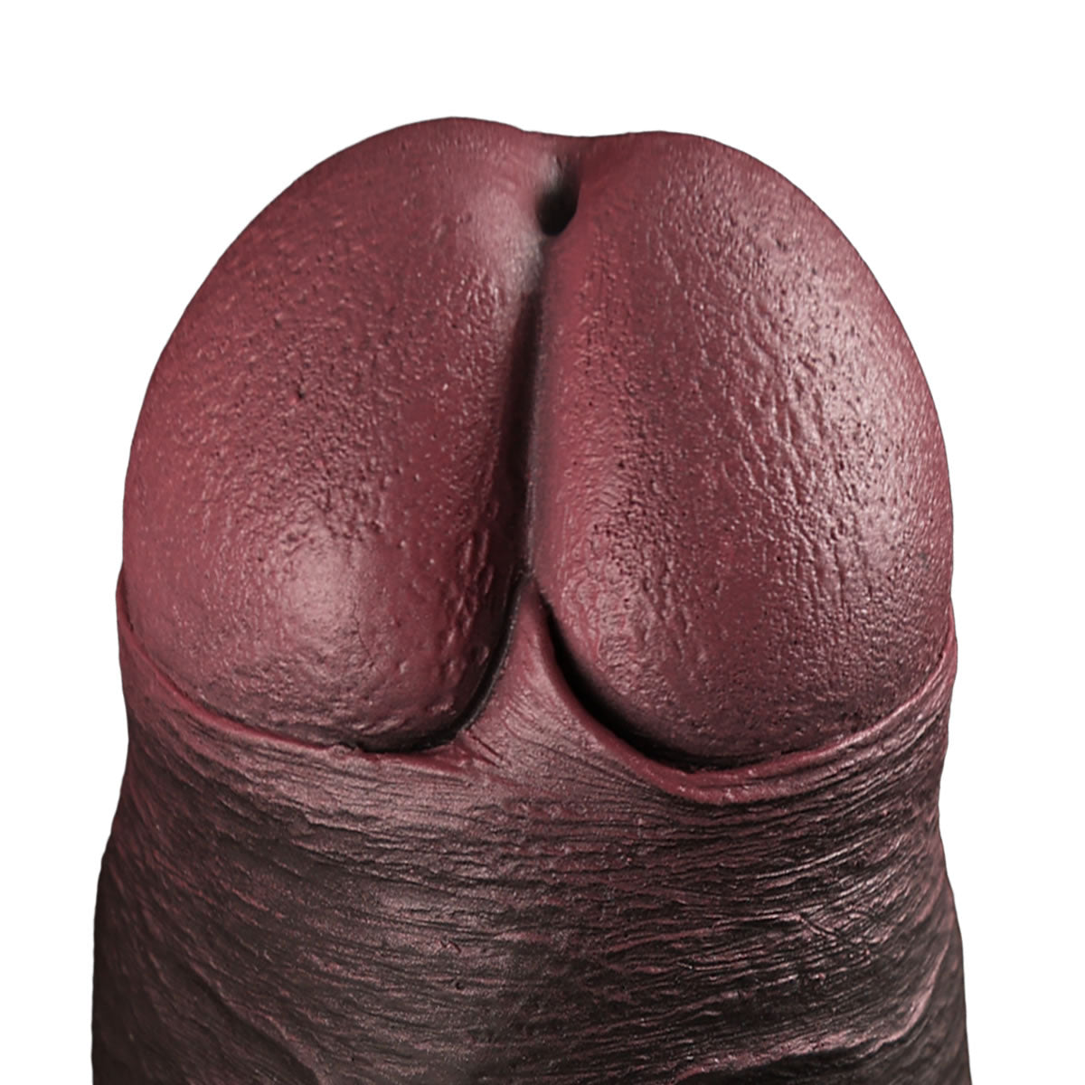 Obsidian Dual Density Mushroom Head Dildo