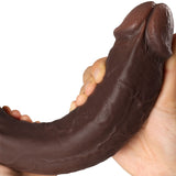 Rocco Thick Realistic Dildo Hand Grip Side