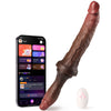 App controlled double ended dildo with remote control