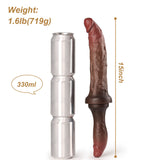Double ended dildo combination dimensions