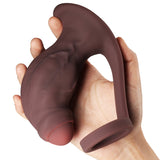 Huge Anal Plug with Cock Ring