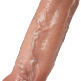 Lifelike Thrusting Dildo with Raised Vein Texture