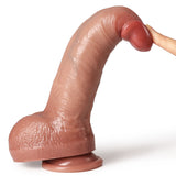 Premium Silicone Thrusting Dildo
