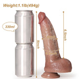 Leo Ergonomic Tapered Dildo Medium Size