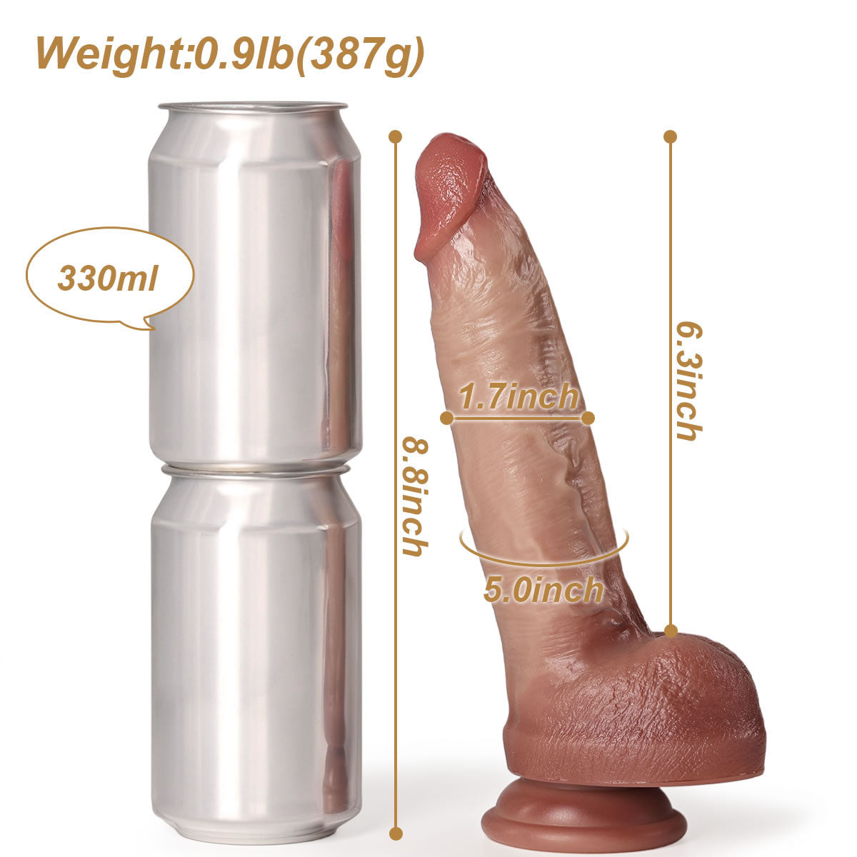 Leo Petite Tapered Dildo Small Size