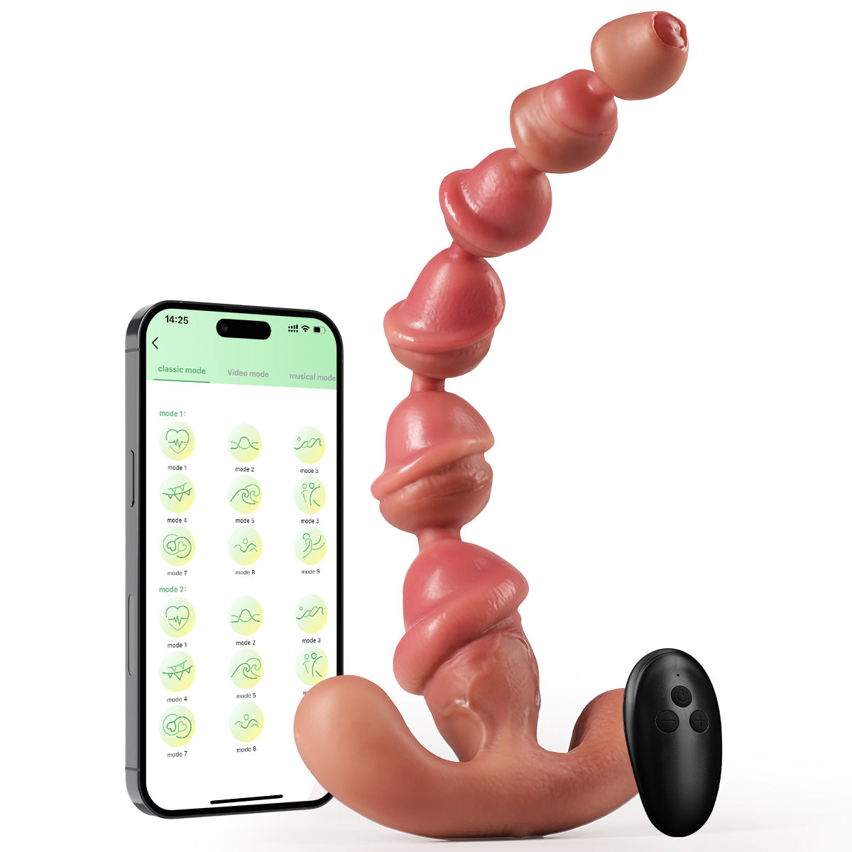 App Controlled Anal Beads