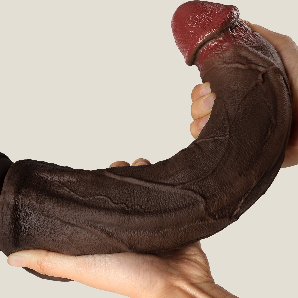 Soft texture display of Rocco toy