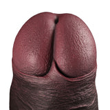 Obsidian Dual Density Mushroom Head Dildo