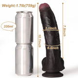Obsidian Dual Density Dildo – Size 