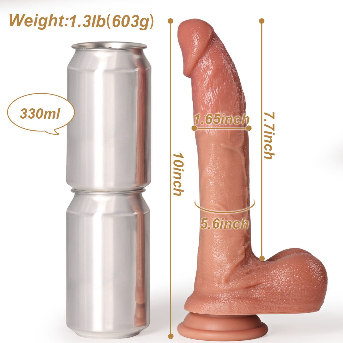 Rhythm Thrusting Dildo Size 7.7 Inch Length