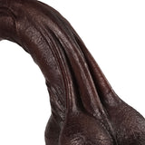 Realistic Dildo with Three Ridges