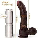 Sustory Atlas Big Black Dildo Size