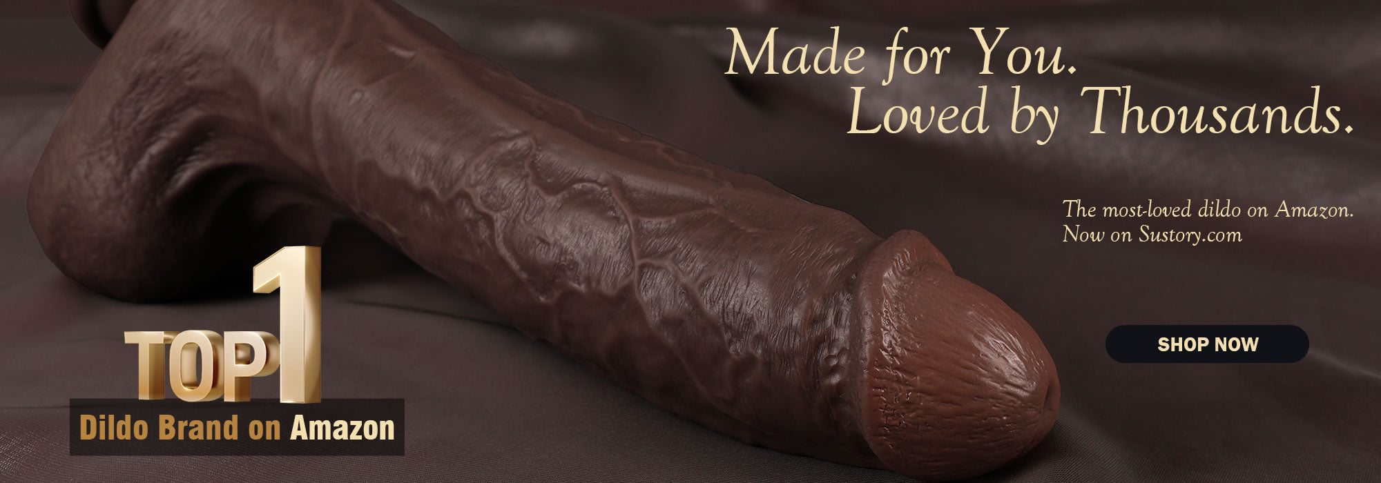 Best Black Realistic Dildo Banner PC
