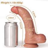 Ziggy Realistic G-Spot Dildo Size Comparison